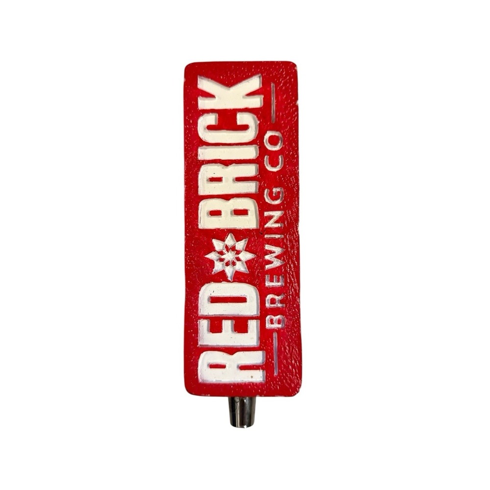 Red Brick Brewing Company Tap Handle Keg Atlanta GA  9" Laughing Skull Amber Ale